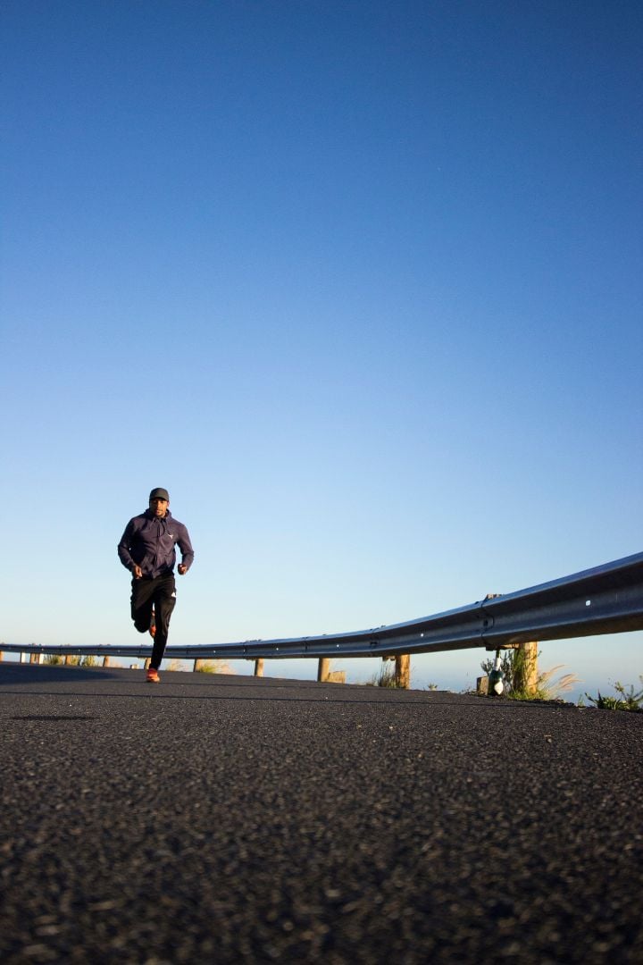 Dr. Drew Sneeringer, Hidden Strength Chiropractic, Lexington Kentucky, running